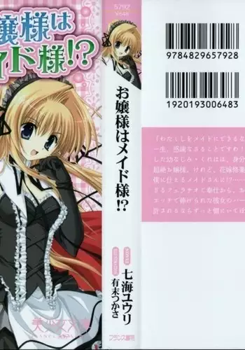 お嬢様はメイド様!？