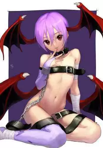 [Ajisaidenden (Kawakami Rokkaku)] Succubus ni Seiki o Sui Torarechau Copy Bon (Darkstalkers) [English] [mysterymeat3] [Colorized] [Digital]