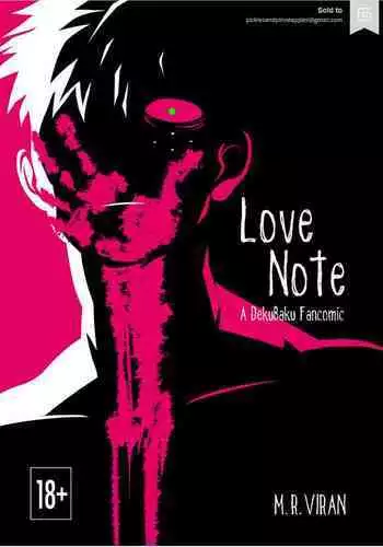 [mrvillain] Love Note (Boku no Hero Academia)