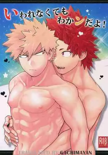 (Douyara Deban no Youda! 17) [Denden Daiko (Yazaki)] Iwarenakute mo Wakan da yo! (Boku no Hero Academia) [English] [gachimayan]