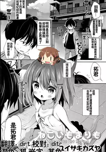 [Yuizaki Kazuya] Neko Imo Marimo - Immortal Cat Marimo (COMIC Mangekyo 2015-07) [Chinese] [想抱雷妈汉化组]