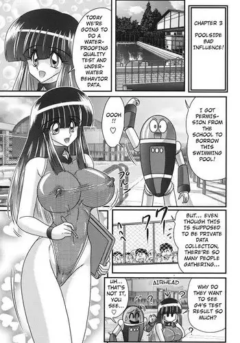 [Kamitou Masaki] Sailor Fuku ni Chiren Robo Yokubou Kairo | Sailor uniform girl and the perverted robot Ch. 3 [English] [Hong_Mei_Ling]